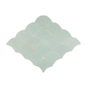 Zellige Tile Fishscale 23x30cm – Waterscape