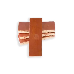 Zellige Tile Rectangle 15x5cm – Rust