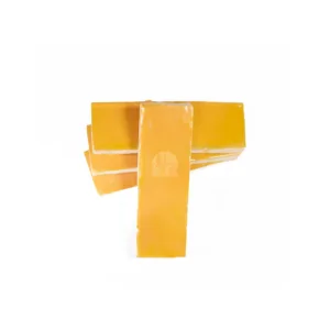 Zellige Tile Rectangle 15x5cm – Yellow
