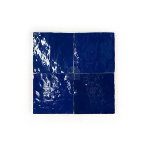 Zellige Tile Square 10x10cm – Blue