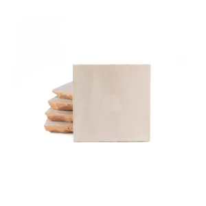 Zellige Tile Square 10x10cm – Soft Stone