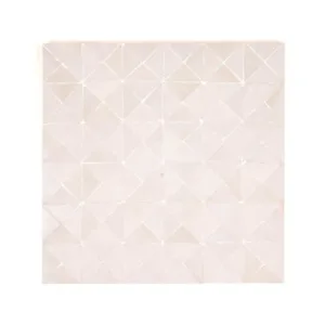 Zellige Tile Triangle 30x30cm – Soft Stone