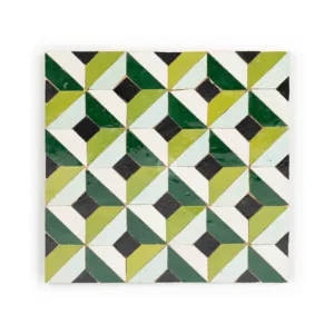 Zellige Tile Abstruct – Cordoba Green