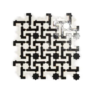 Zellige Tile Sevilla – Black & White