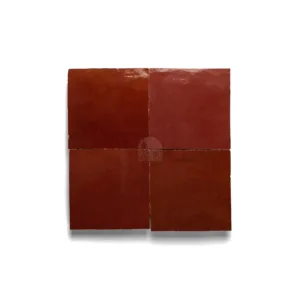 Zellige Tile Square 10x10cm – Amaranth