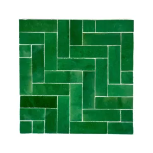 Zellige Tile Talya – green